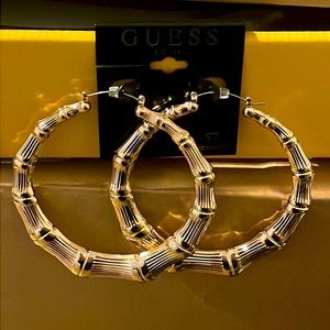 BNWT Guess Hoop Earrings